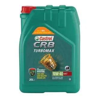 Масло моторн. CRB Turbomax 10W-40 E4/E7 (Канистра 20л) CASTROL 15B6D3