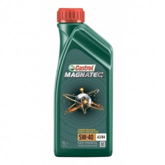 Олива моторна Magnatec 5W-40 A3/В4 (Каністра 1л) CASTROL 15C9D0 (фото 1)