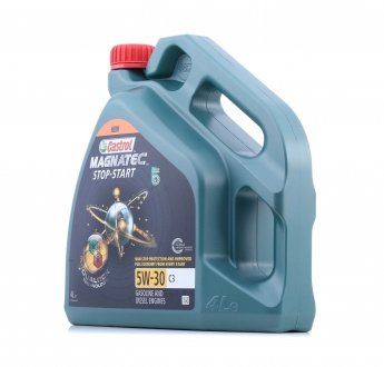 Олива моторна Magnatec Stop-Start 5W-30 C3 (Каністра 4л) CASTROL 15D610