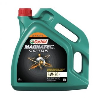 Масло ДВС 5W-20 MAGNATEC STOP-START API SN, ILSAC GF-5, Ford M2C948-B, 4л, синт. CASTROL 15D8EF