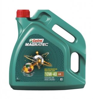 Олива моторна Magnatec 10w-40 A/B (Каністра 4л) CASTROL 15F098 (фото 1)