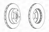Диск тормозной передний (кратно 2шт.) Jeep Grand Cherokee (99-) CHAMPION 562147CH (фото 1)