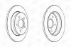 Диск гальмівний задній (кратно 2) Ford C-Max (07-10), Focus II (04-13) CHAMPION 562361CH (фото 1)