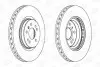 Диск гальмівний передній MB M-Class (W164) (05-12), R-Class (W251, V251) (05-17) CHAMPION 562403CH-1 (фото 1)
