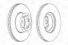 Диск тормозной передний (кратно 2шт.) Ford Transit (06-14), Transit Tourneo (06-14) CHAMPION 562540CH (фото 1)