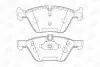Колодки тормозные дисковые передние BMW S?ries 3 (E90) 01/05-, S?ries 5 (E60) CHAMPION 573151CH (фото 1)