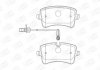Колодки гальмівні дискові задні AUDI A4 Avant (8K5, B8) CHAMPION 573428CH (фото 1)