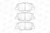 Колодки тормозные дисковые задние CITROEN C4 AIRCROSS 10-|MAZDA 6 Estate (GJ, GL) 12- CHAMPION 573442CH (фото 1)