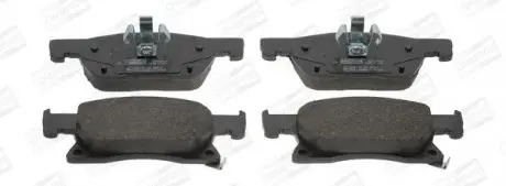 Колодки тормозные дисковые передние Opel Astra K (16-) CHAMPION 573701CH