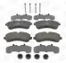 Колодки тормозные дисковые передние Sprinter/ VW Crafter 5T (06-) CHAMPION 573726CH (фото 2)