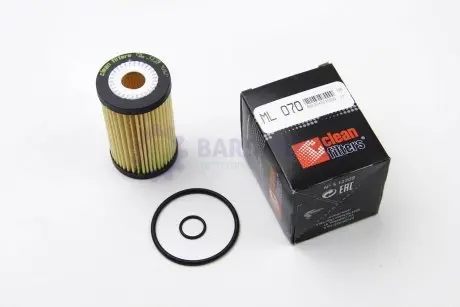 Масляный фильтр 1.2i Kangoo 97-03/Clio 98-04/Twingo 96- CLEAN FILTERS ML070