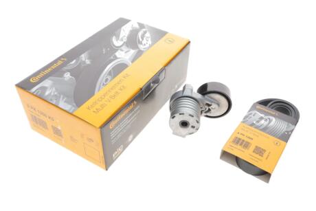 Комплект ремня генератора Renault Kangoo 1.5dCi 09- CONTINENTAL 6PK1200K3