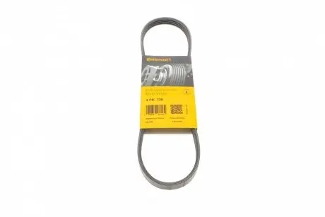 Ремінь генератора Renault Kangoo 1.6i 08-/Toyota Previa 2.4 90-00/Dacia Logan/Sandero 1.6 10- CONTINENTAL 4PK725