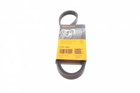 Ремінь генератора поліклиновий CONTINENTAL 5PK1054