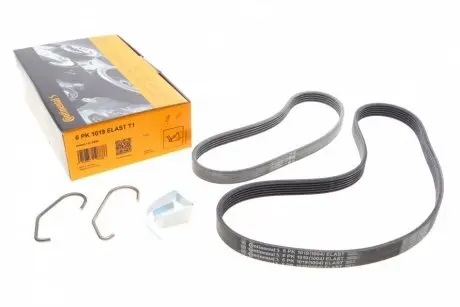 Ремкомплект приводного ремня (ContiTech) CONTINENTAL 6PK1019 ELAST T1