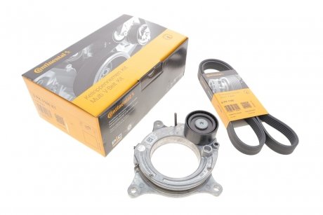 Комплект ремня генератора BMW 3 (F30/F80) 1.5/2.0 B38/B46/B48 15-18 CONTINENTAL 6PK1165K1
