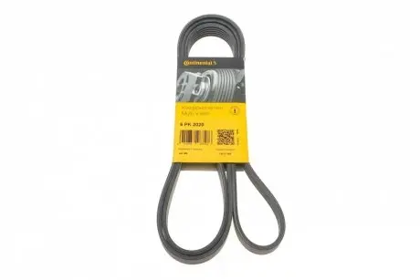 Ремінь генератора MB Vito OM601/602 (AC)/ M111 (PS) CONTINENTAL 6PK2020