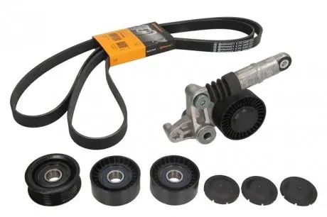 Комплект (ремінь+ролики) CONTINENTAL 6PK2490K1