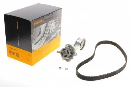 Комплект ГРМ + насос VW Caddy III/T5 2.0 EcoFuel 06-15 CONTINENTAL CT908WP2