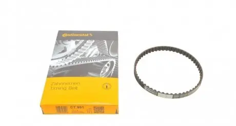 Ремінь ГРМ Hyundai Sonata III/Mitsubishi Galant 1.6/2.0 84-98 CONTINENTAL CT991