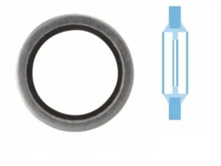 Шайба болта слива оливы Fiat Doblo 10-/Ducato 06-/ Opel Astra 04-15 (18.7x26x15) CORTECO 005503H