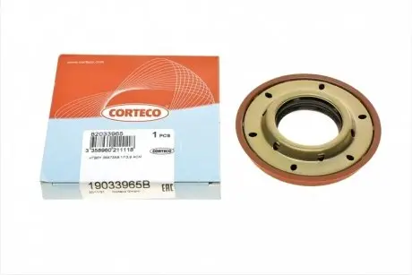 Сальник півосі Opel Astra H/J/Vectra C 1.9-3.0 CDTI 04- (35x73x8.1/13.9) CORTECO 19033965B