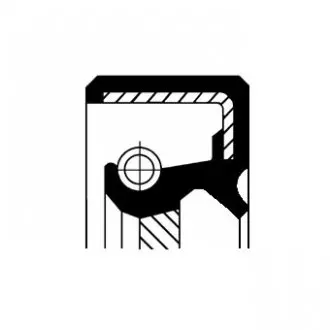 Сальник КПП Volvo 2.4/2.5 00-10 (62x75x8) CORTECO 19034103B