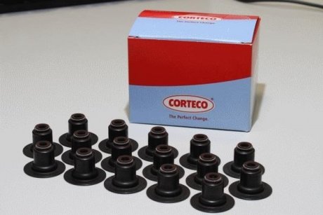 Комплект сальників клапанів CORTECO 19036007 (фото 1)
