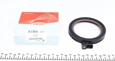 Сальник колінвалу (задній) Chevrolet Aveo/ Opel Astra H/J/ Insignia/ Vectra 1.6-1.8 05- (80x98x14.7) CORTECO 20033979B