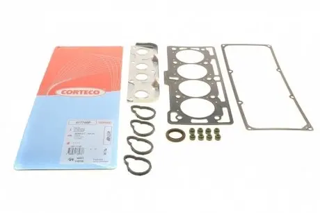 Комплект прокладок (верхний) Renault Logan 1.4-1.6 04- CORTECO 417748P