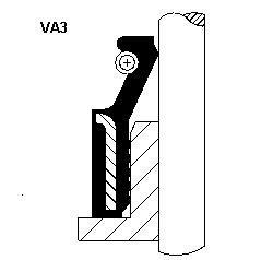 Сальник клапана (впуск/випуск) MB 210-410/Sprinter 2.9TDI OM602 (к-кт 10 шт) CORTECO 49354446 (фото 1)