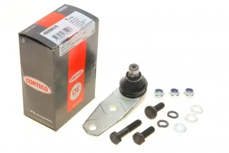 Опора кульова (передня/знизу) Renault Clio (I/II) 90-/Kangoo 97-/Megane I 96-03 (d=16mm) (болт 10mm) CORTECO 49398576