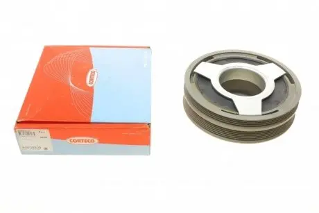 Шкив коленвала A4/A6/A8/Passat 2.5 TDI 97-06 (4PK+6PK) CORTECO 80000200