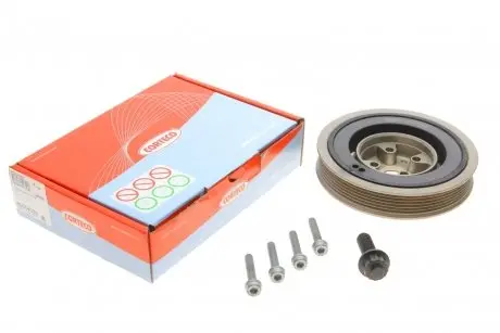 Шкив коленвала T4/Caddy II 1.9 D/TD/TDI/SDI (к-кт) CORTECO 80004333