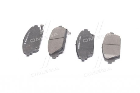 Колодки гальм Honda Accord передн. NEW GK0379 (вир-во) CTR CKHO-62