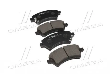 Колодки тормоза Toyota Corolla (E11), Corolla (E12U, E12J) передн. OLD CKT-41 (выр-во) CTR GK1055