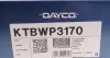 Комплект ГРМ + насос Fiat Doblo 1.9D/JTD 01- (190x24) DAYCO KTBWP3170 (фото 21)