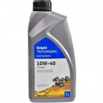 Масло 10W40 Prestige (1L) (MB 229.1) Delphi 2795883