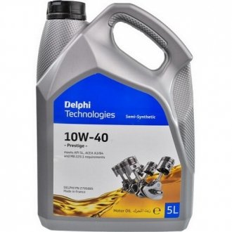 Олива 10W40 Prestige (5L) (MB 229.1) Delphi 2795885