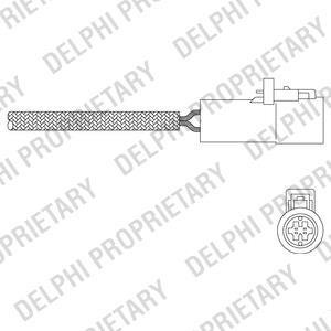 Лямбда-зонд Delphi ES2034912B1 (фото 1)
