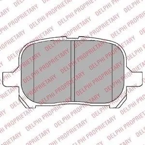 Тормозные колодки дисковые TOYOTA Camry "F" 96-01 Delphi LP1144