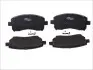 Тормозные колодки дисковые SUBARU Forester/Impreza/Legacy/Outback &quot;F&quot; 96-03 Delphi LP1663 (фото 1)