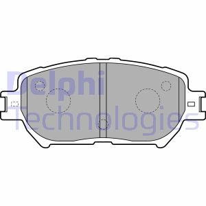 Тормозные колодки, дисковые. Delphi LP1738