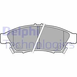 Тормозные колодки дисковые SUZUKI Liana "F" 01>> Delphi LP1739