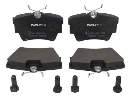 Тормозные колодки дисковые NISSAN/OPEL/RENAULT Primastar/Vivaro/Trafic >>"06 Delphi LP1745