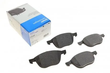 Колодки тормозные (передние) Ford Focus/Kuga/Connect/Mazda 3/5/Volvo C30/C70/S40 03- (Continental) Delphi LP1869