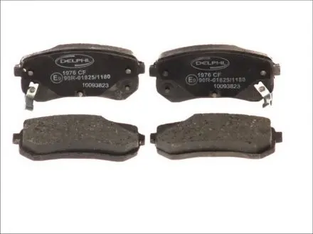 Тормозные колодки дисковые HYUNDAI/KIA i10/Picanto "R"04>> Delphi LP1976