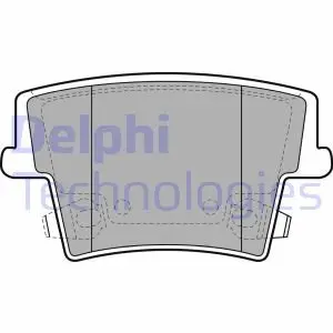 Гальмівні колодки, дискові Delphi LP2035