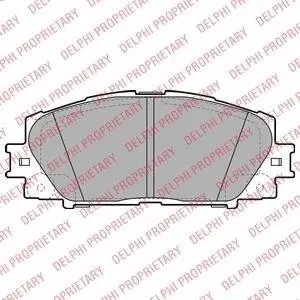 Гальмівні колодки, дискові Delphi LP2135