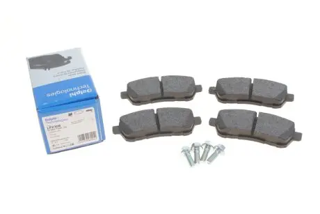 Колодки гальмівні (передні) Ford Fiesta VI 08-/Mazda 2 07-15 Delphi LP2306